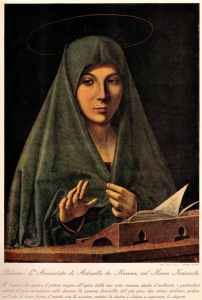Annunciata Antonello da Messina Palermo Felicissima